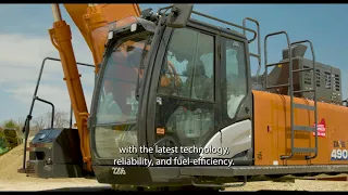 Wajax Product Spotlight: Hitachi ZX490LC-6 Excavator