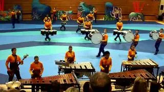 Clear Brook High School CBHS Winter Drumline 2011 Deep Blue