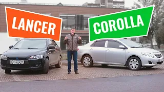 Mitsubishi Lancer X против Toyota Corolla X. Что лучше — Королла Е150 или Лансер 10?