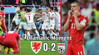 Wales 0-2 Iran Highlights Extended & All Goals | FIFA World Cup 2022 | Very Dramatic Moment.