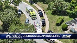 One dead in apartment fire in Palm Beach Gardens