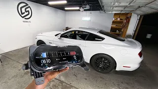Building a Mustang GT: Digital LCD Speedometer Install, Feels Like a Super Car!