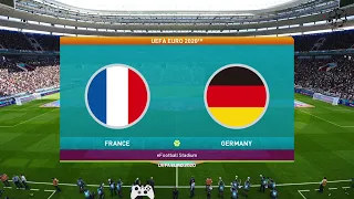 PES 2021-France vs Germany - Euro 2021 All Goals & Highlights | PES TOULKORK