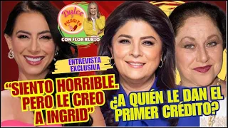 CLAUDIA LIZALDI E INGRID: "SIENTO HORRIBLE, PERO LE CREO"