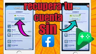 Recupera tu cuenta del subway surfers!!! recupera tu progreso 2023