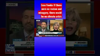 Tucker roasts Jane Fonda for claiming racism causes climate change #shorts