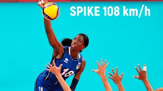 Paola Egonu - Monster Volleyball Spikes 108 km/h 😱 VNL 2022