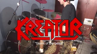 Estevan Anderle | Storm of the beast | Kreator | Drum cover