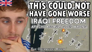 Brit Reacting to Operation Iraqi Freedom - Mass Apache Assault Goes Wrong - Animated