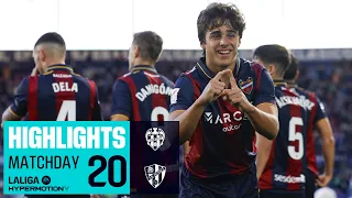 Highlights Levante UD vs SD Huesca (2-1)