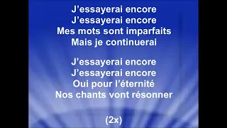 J’ESSAYERAI ENCORE - La Chapelle Musique, Sébastien Corn