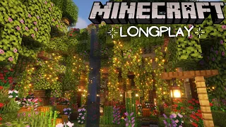 Minecraft Survival - Relaxing Longplay, Custom Lush Cave Base (No Commentary) 1.18 (#22)