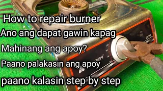 How to repair single burner/gas stove step by step JM TUTORIAL