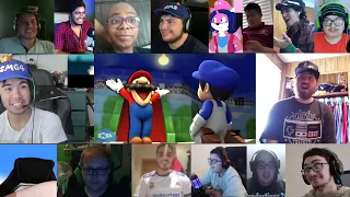 SMG4: Mario Screws In A Lightbulb Reaction Mashup