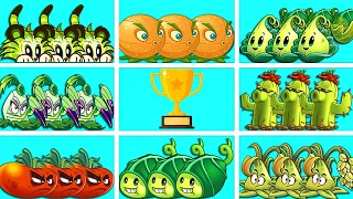 Tournament 8 Best Plants - Who Will Win? - PvZ 2 Plant Vs Plant