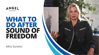 Exclusive Interview: Mira Sorvino on her Role in "Sound of Freedom" | Covenant Eyes Podcast