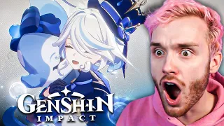 FURINA IS HERE!! Character Demo - "Furina: All the World's a Stage" REACTION | Genshin Impact