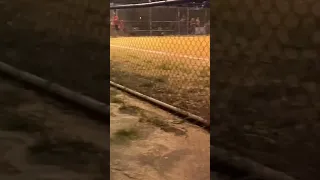 9 year old throws gas