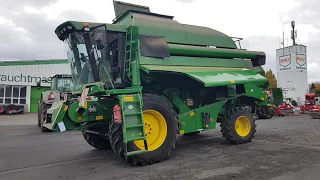 Combain Mähdrescher John Deere W440, Harvest 5.10 Meter, Kruft, Germany