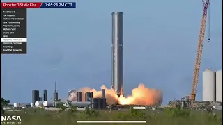 SpaceX Raptor 2 Test (zoomed in closer) 4k