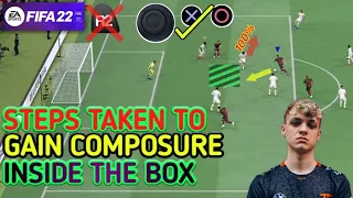 How pros break opponents inside the box - FIFA 22 Attacking tutorial Deep Researcher fifa