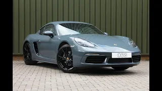 2017/17 Porsche 718 Cayman 2.0T PDK - Over £18,000 of options inc Sports chrono, Crayon hide & LED's