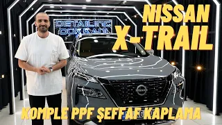 Nissan X-Trail Komple Şeffaf ve Piano Black PPF Kaplama