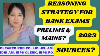 Reasoning Strategy for Bank Exams 2023 | Reasoning for SBI, IBPS, RRB | #ibps #sbi #rrb #lic #rbi