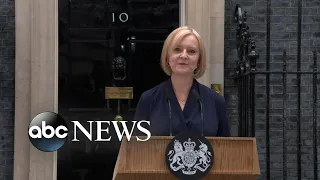 New British Prime Minister Liz Truss delivers 1st remarks to the nation