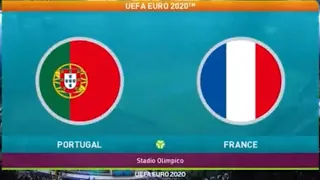 Прогноз на Португалия - Франция | 23.06.2021 | EURO 2020 | PES 2021