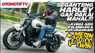 GAYA SPORTSTER MESIN V-TWIN 250 CC..!! KUPAS KELEBIHAN & KEKURANGAN KEEWAY BENDA V252C | Otomotif TV