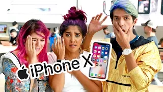 THEY SNATCHED US THE LAST IPHONE X | LOS POLINESIOS VLOGS