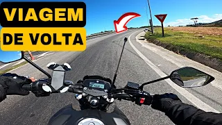 VIAGEM DE MOTO | Voltando do Espírito Santo até Rio de Janeiro | Yamaha fazer 250