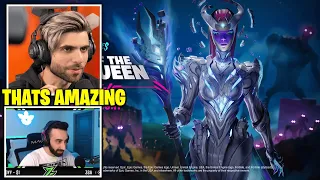 Streamers React to Fortnitemares 2021 - Wrath of the Cube Queen Story Trailer