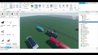 Как сделать автоматический поезд в Roblox Studio!