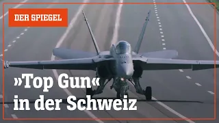 Autobahnvollsperrung: F-18 Kampfjet landet auf Fahrbahn | DER SPIEGEL