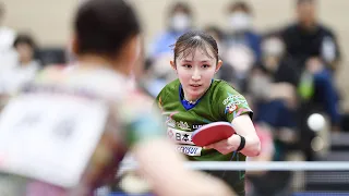 【女子決勝】早田ひな vs 伊藤美誠 下カメver.｜第5回パリ五輪日本代表選考会