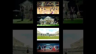 'TWICE'[Cheer Up]Basketball Court Ver.,Magic Stick Ver.,Stadium Ver. and Avengers Ver.(Split Screen)