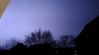 2023 März Gewitter ohne Unterbrechung