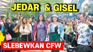 Gisel dan Jessica Iskandar slebew di Citayam Fashion week Jakarta