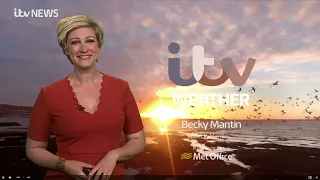 Becky Mantin - ITV Weather 8th May 2022