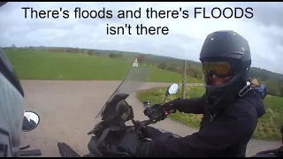 BMW K1200 and Yamaha Tracer 9 GT Ford an UNPASSABLE TOO DEEP ford