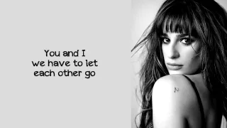 Lea Michele - Battlefield (Lyrics)