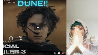 Dune: Part Two | Official Trailer 3 REACTION!!!
