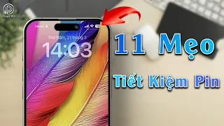 11 mẹo tiết kiệm pin iPhone tăng thời lượng pin 1h