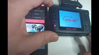 Sho-me Combo Note WiFi обновление базы камер (приложение Sho-me WiFi Connect) для iOS