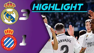 HIGHLIGHTS | REAL MADRID 3 X 1 ESPANYOL | LA LIGA 2023 | ALL GOALS