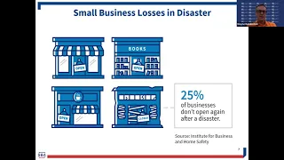 Webinar Tuesday w/ SBA: Preparing for the Next Disaster