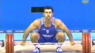 2004 Olympics 94 kg Snatch