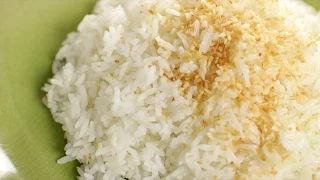 Thai Coconut Rice Recipe ข้าวมัน - Hot Thai Kitchen!